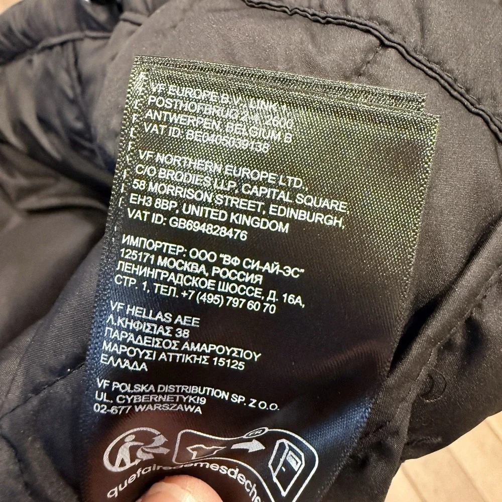 The North Face Jacket Men's XXL Black TNF ThermoBall Eco 2.0 Insulated Camp NWT